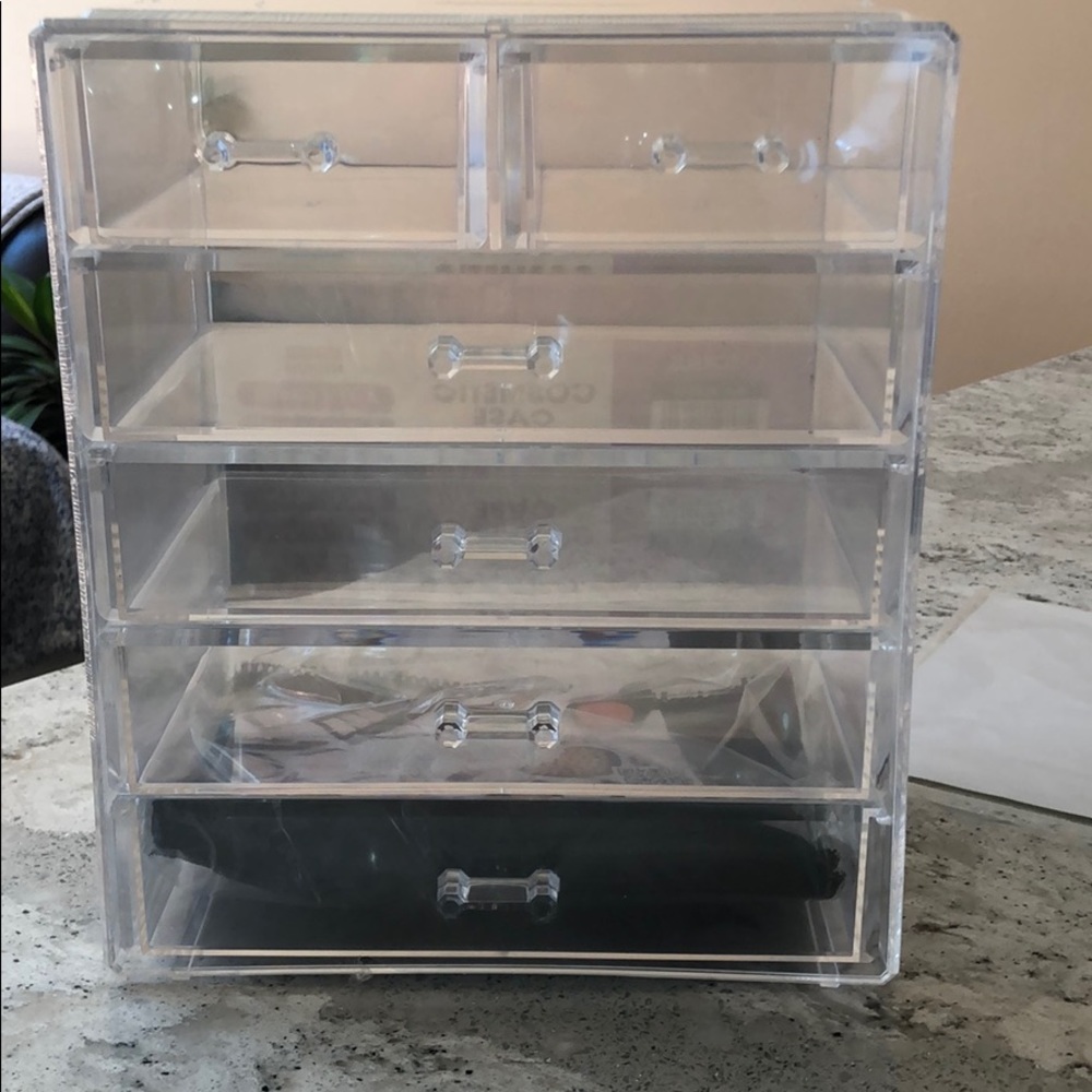 Sorbus acrylic cosmetic/ jewelry case